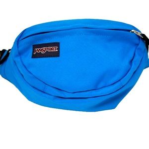 JanSport Unisex Fifth Avenue Pack Turquoise Blue Crest Fanny Pack
